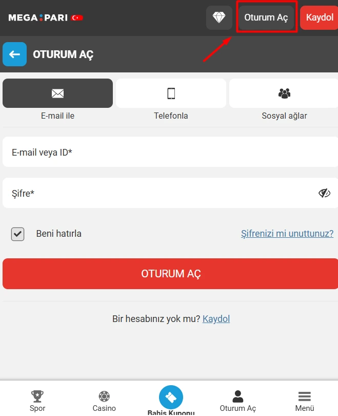 Megapari Mobil Site Megapari Mobil Site görseli